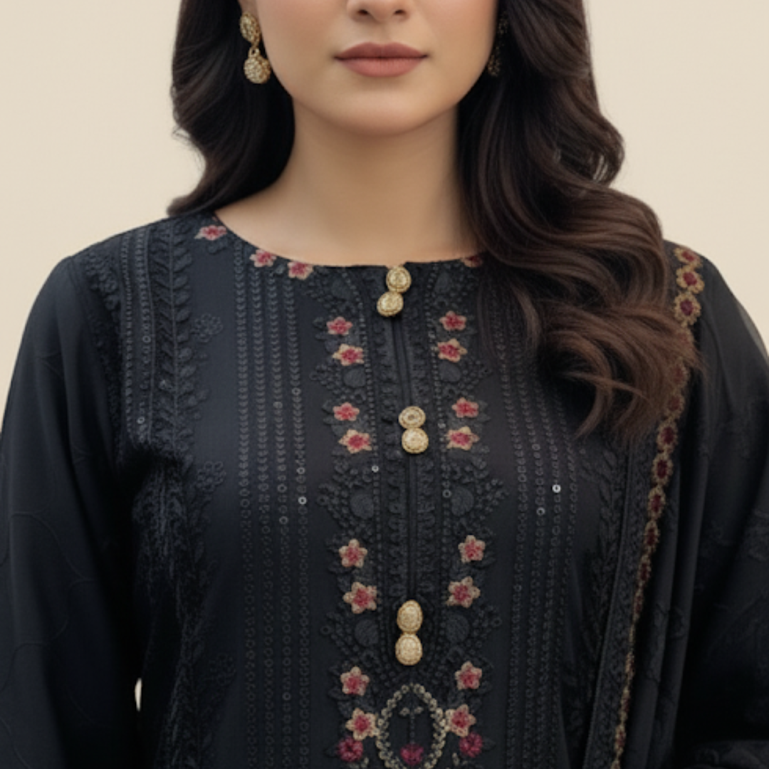 Midnight Black Elegance