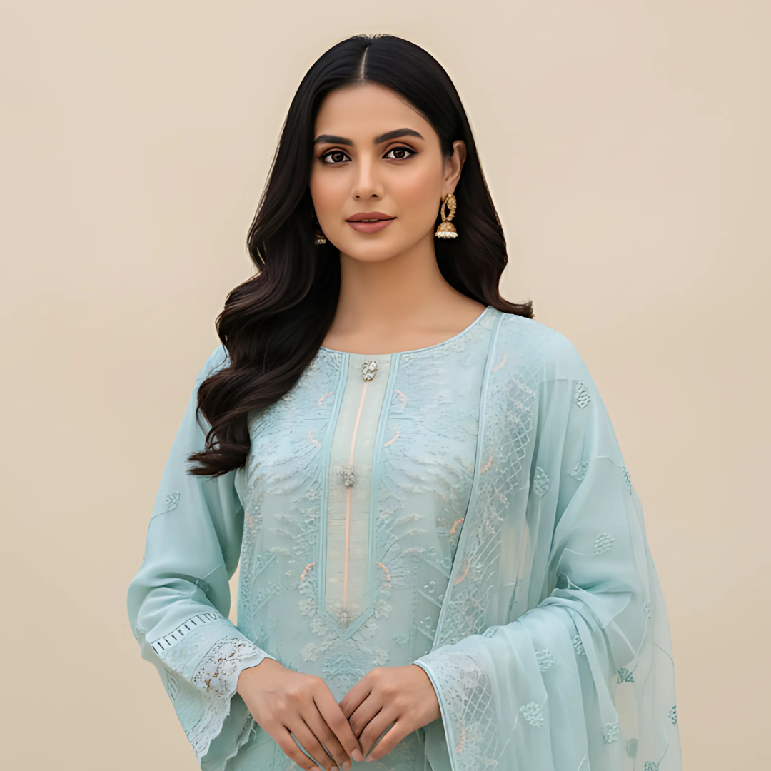 Pastel Aqua Elegance