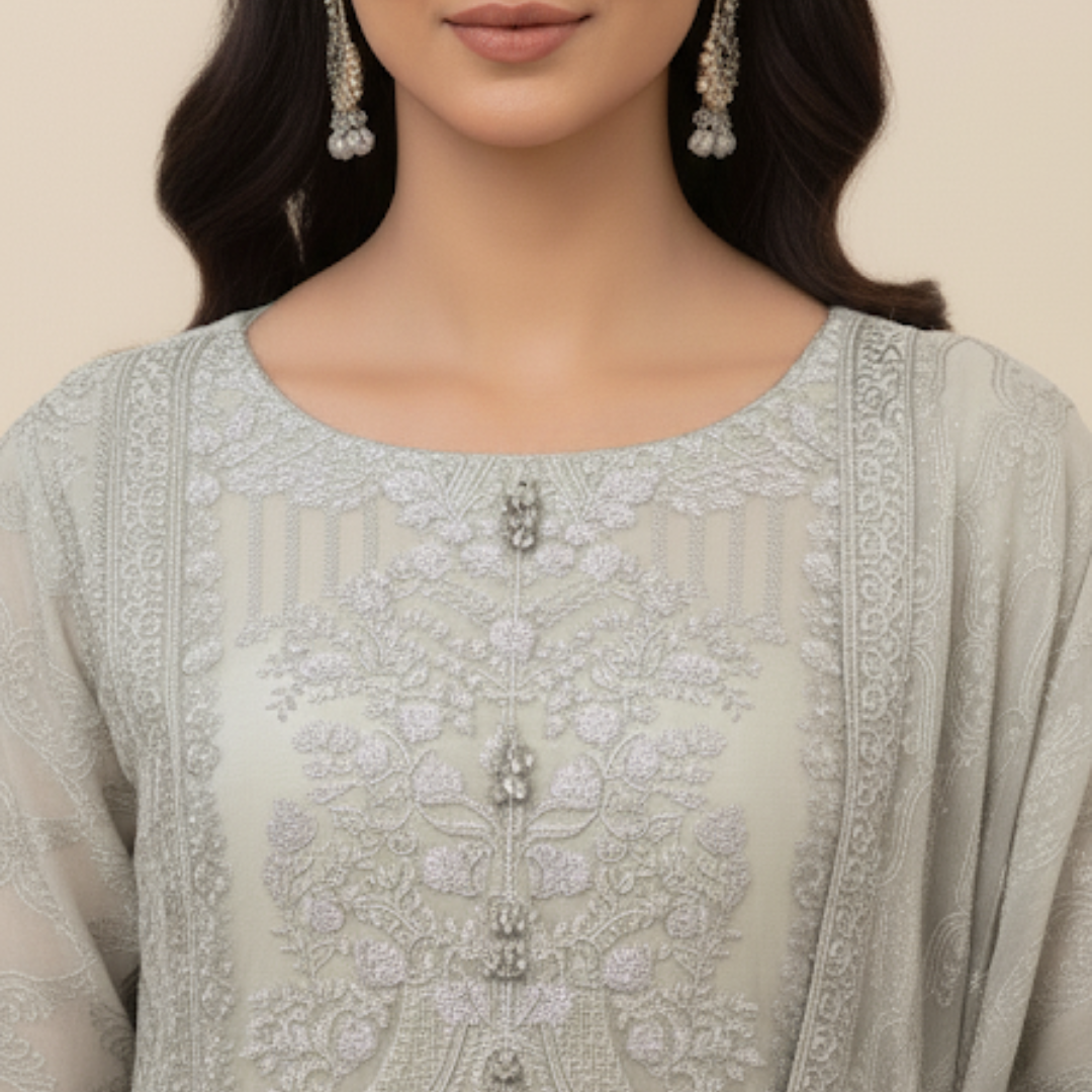 Silver Elegance Suit