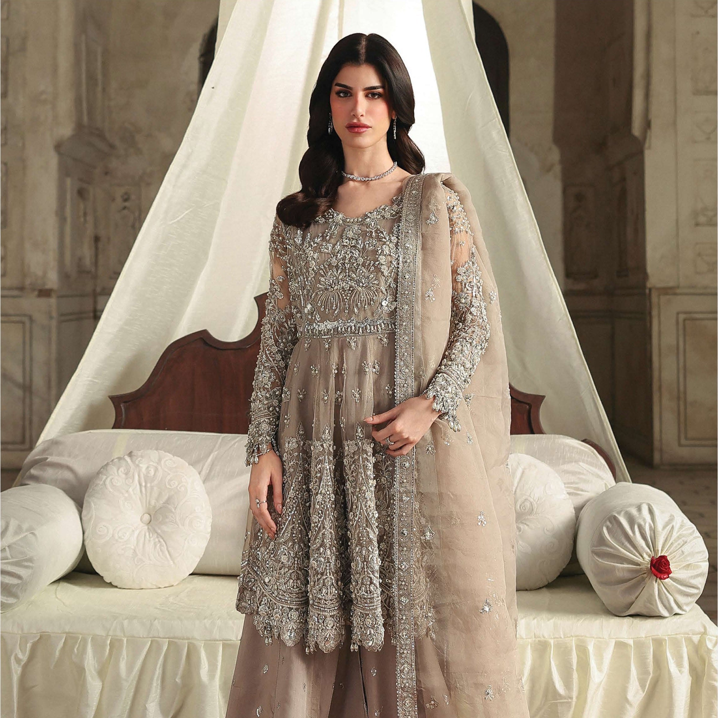 AL-4265 (Mayal) - Pakistani lawn suits Dubai