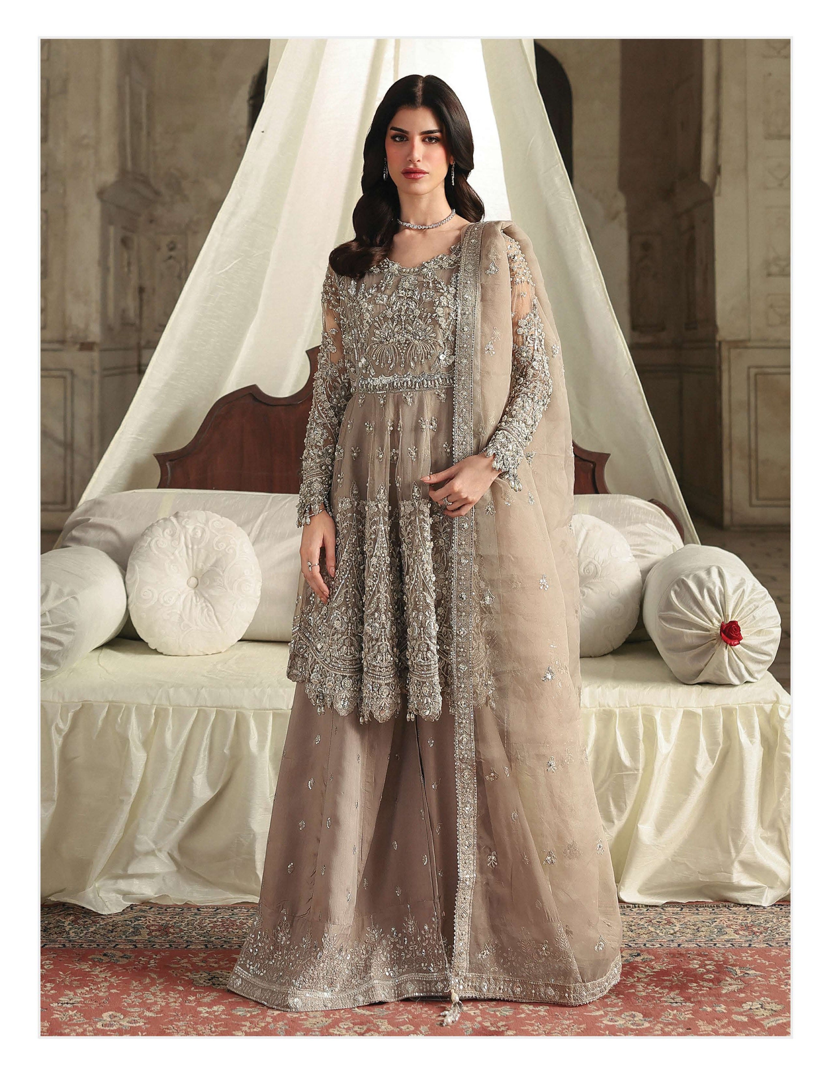 AL-4265 (Mayal) - Pakistani lawn suits Dubai
