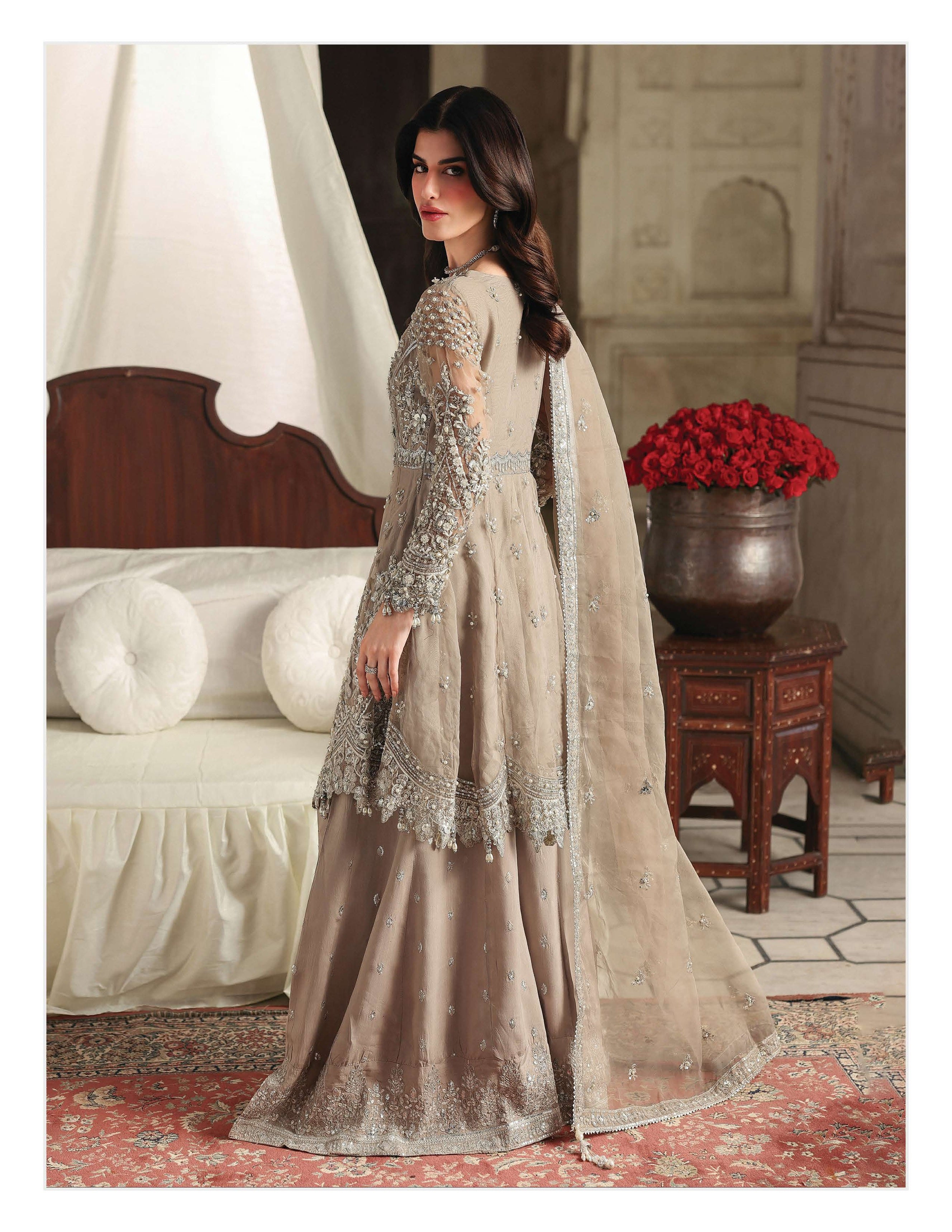 AL-4265 (Mayal) - Pakistani lawn suits Dubai